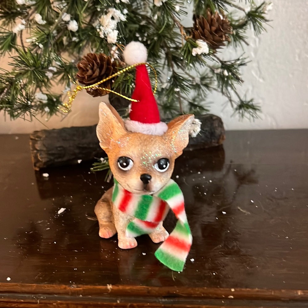 Chihuahua Christmas ornament